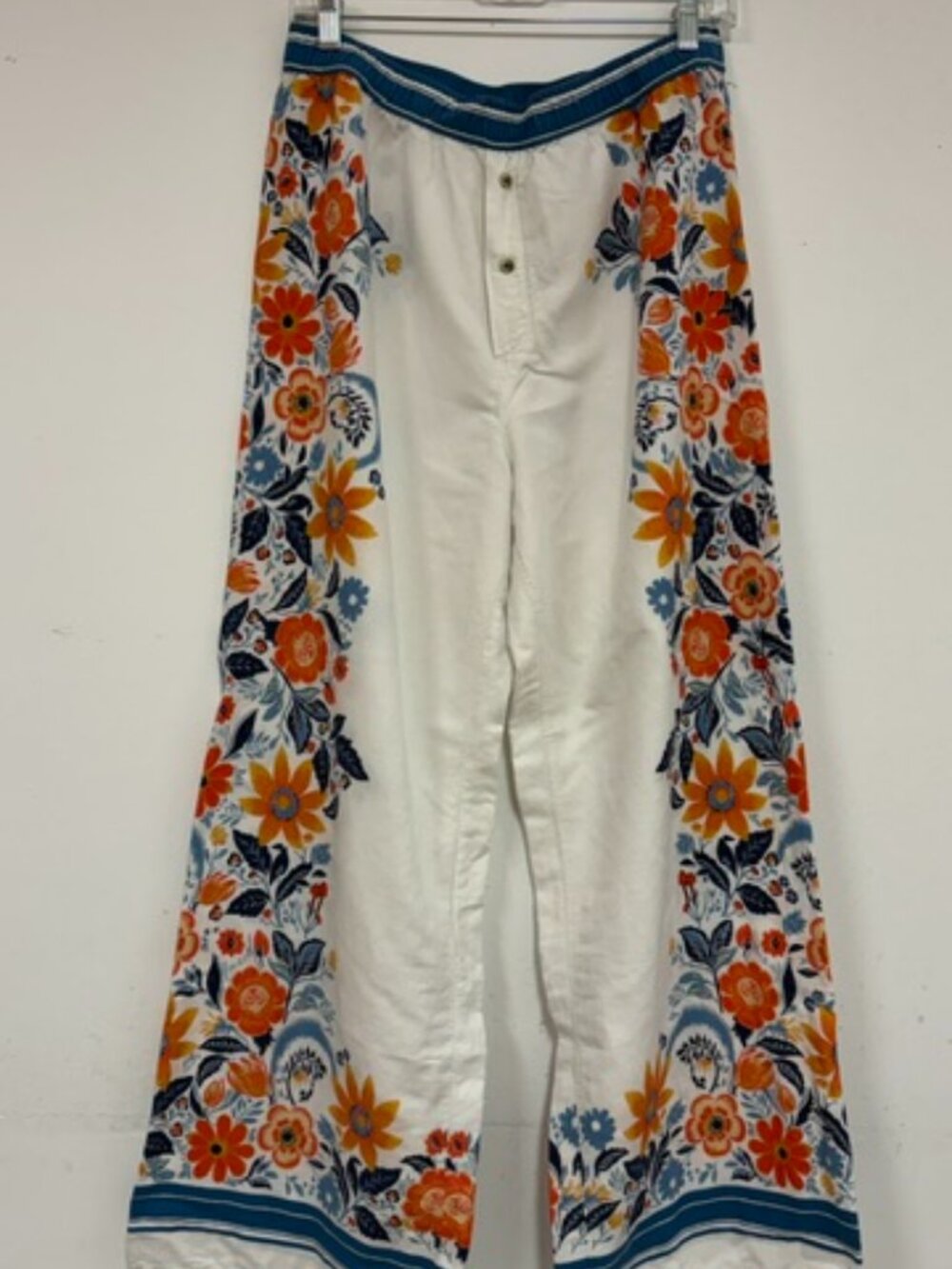 Anthropologie X Real Fun Wow Floral Pajama Pants Size M